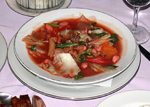 Mixed vegetables (a common dish - very tasty)