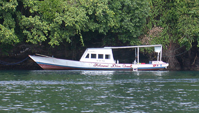 Gurango, SDQ's dive boat